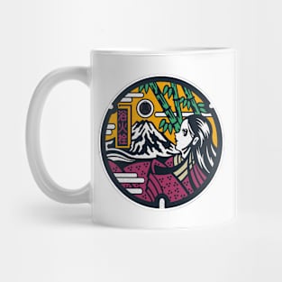 Kaguyahime Manhole Cover Art Mug